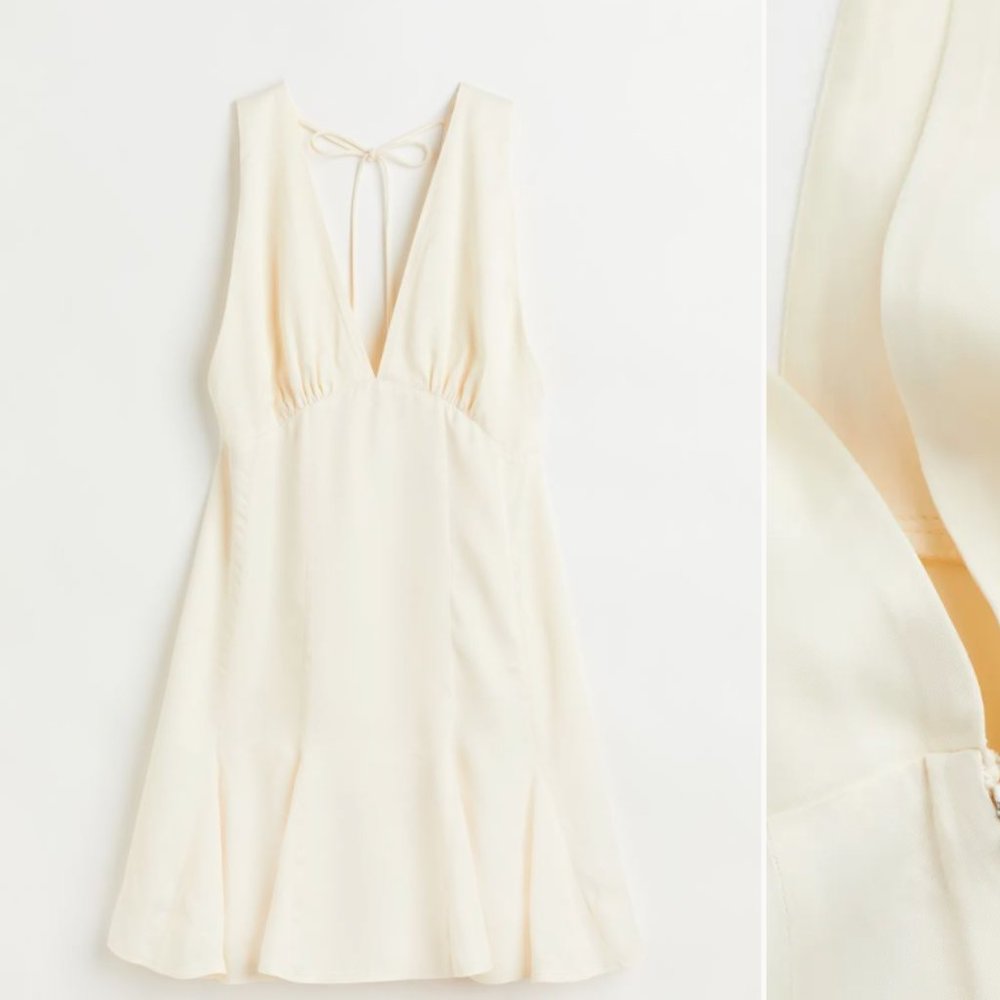 V-neck Dress